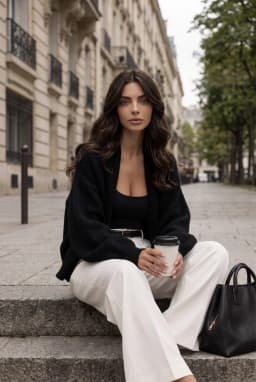 Μαύρη Ζακέτα Bolero με Μανίκια Μπαλόνι — Μαύρο